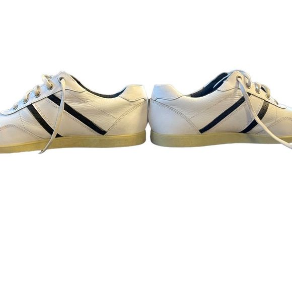 FJ, Contour Casual , golf shoes, size 9.5 , white black - Picture 3 of 4